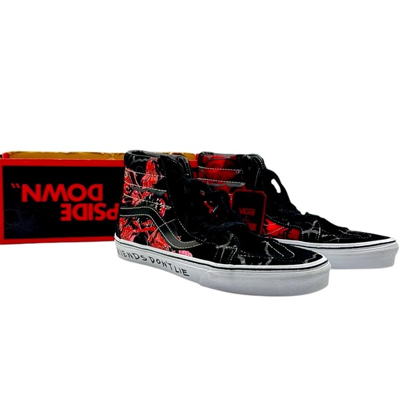 Vans x Stranger Things SK8-Hi Reissue Sneakers Size 9.5 - Picture 1 of 16